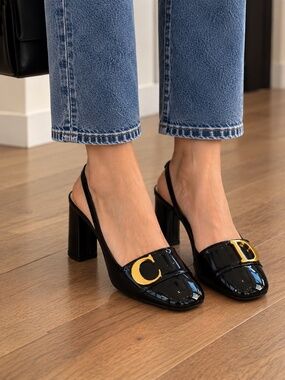 Dior C’est Slingback pump- black